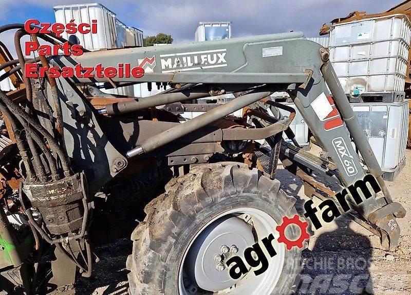 Deutz spare parts Agroplus 70 blok wał obudowa skrzynia  Ostala oprema za traktore