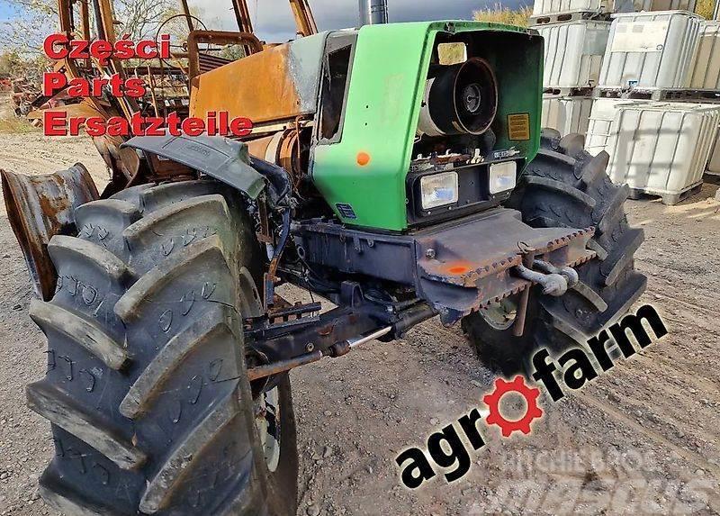 Deutz spare parts Agrostar 6.61 blok wał obudowa skrzyni Ostala oprema za traktore