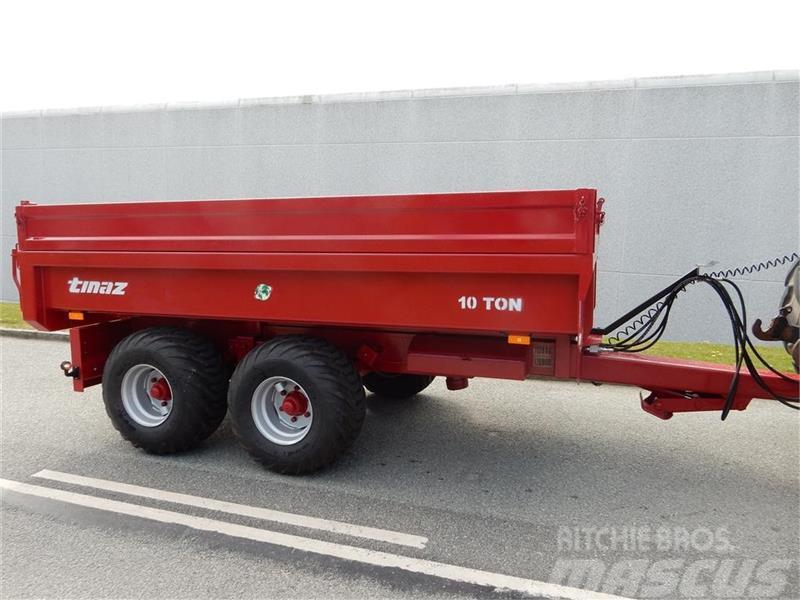 Tinaz 10 tons dumpervogn med slidsker Ostali komunalni strojevi
