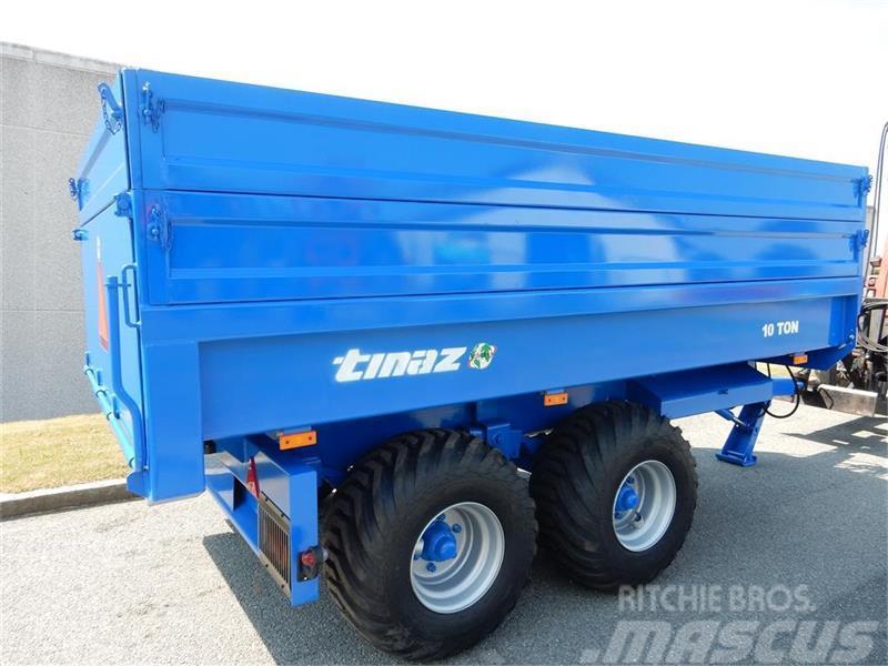 Tinaz 10 tons dumpervogn med 2x30 cm ekstra sider Ostali komunalni strojevi