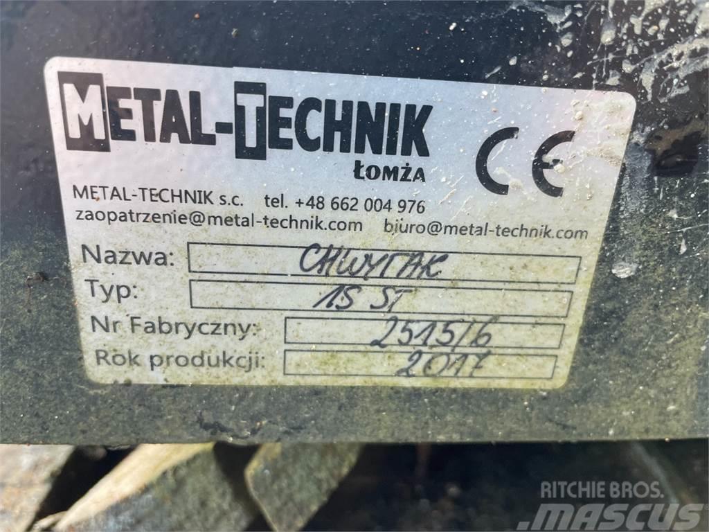 Metal-Technik balletang / balleklo m. 1 cyl. - Fabriksny Hvataljke za bale