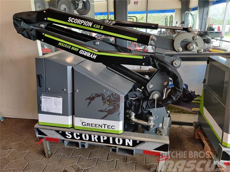 Greentec Scorpion 330-4 S DEMOMASKINE - SPAR OVER 30.000,-. Škare za živicu