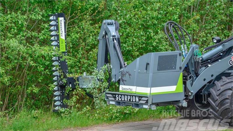 Greentec Scorpion 430 Basic Front Til læssemaskiner - PÅ LA Škare za živicu