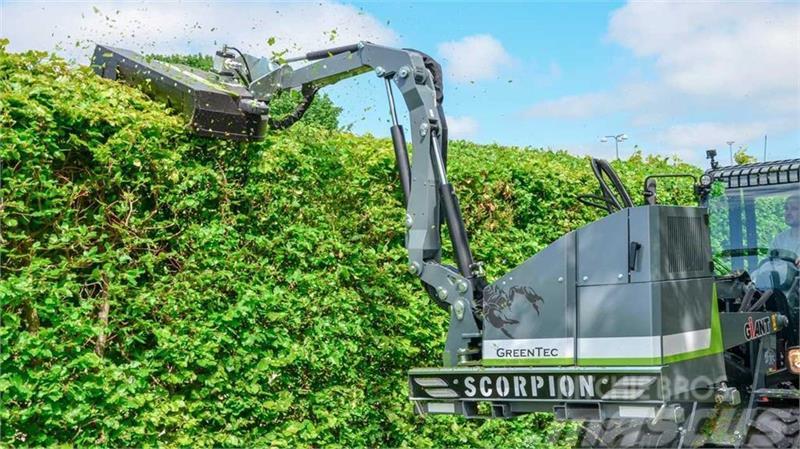 Greentec Scorpion 430 Basic Front Til læssemaskiner - PÅ LA Škare za živicu