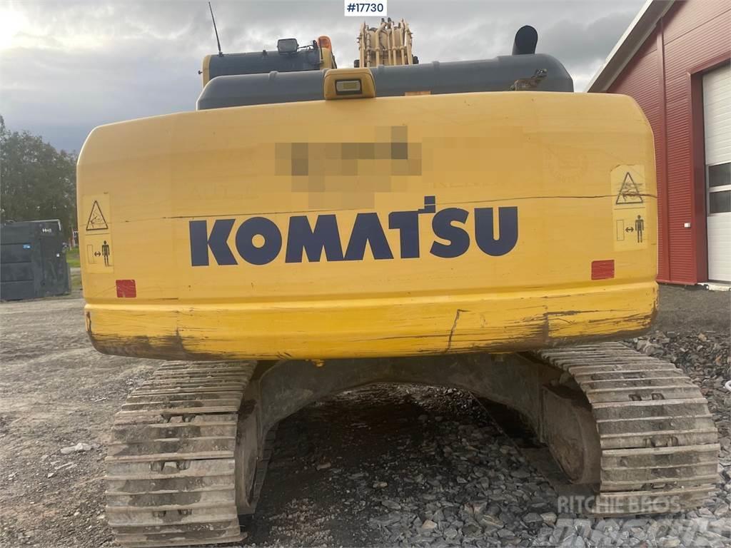 Komatsu PC210LC-SK tracked excavator w/ tilt and 2 buckets Bageri gusjeničari