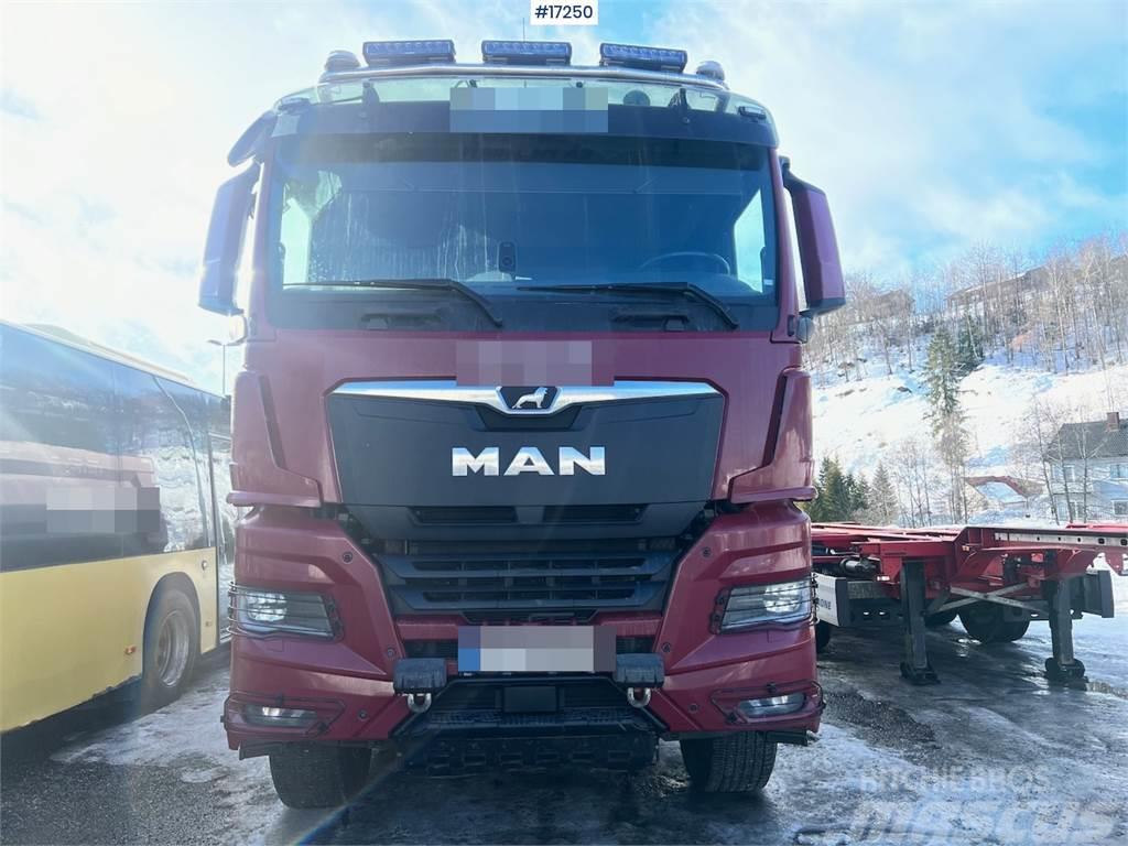 MAN TGX 6x4 tipper truck WATCH VIDEO Kiper kamioni