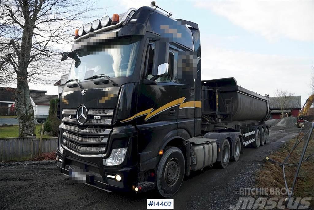 Mercedes-Benz Actros 2653 6x4 Truck w/ hydraulics. Traktorske jedinice