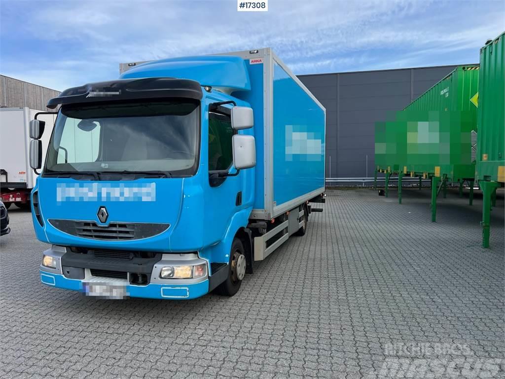 Renault midlum 4x2 w/ zepro lift Sanduk kamioni
