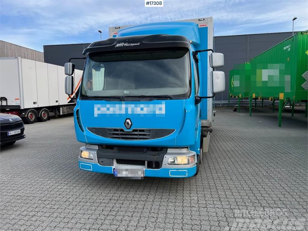 Renault midlum 4x2 w/ zepro lift Sanduk kamioni