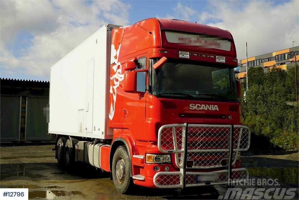 Scania R480 6x2 box truck Sanduk kamioni