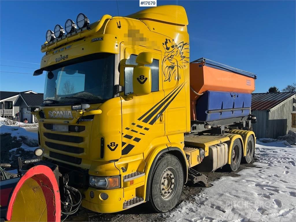 Scania R620 6x4 snow rigged combi truck Traktorske jedinice