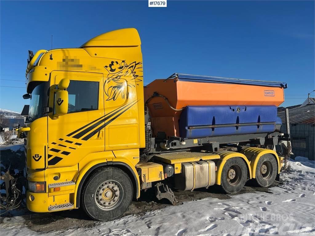 Scania R620 6x4 snow rigged combi truck Traktorske jedinice