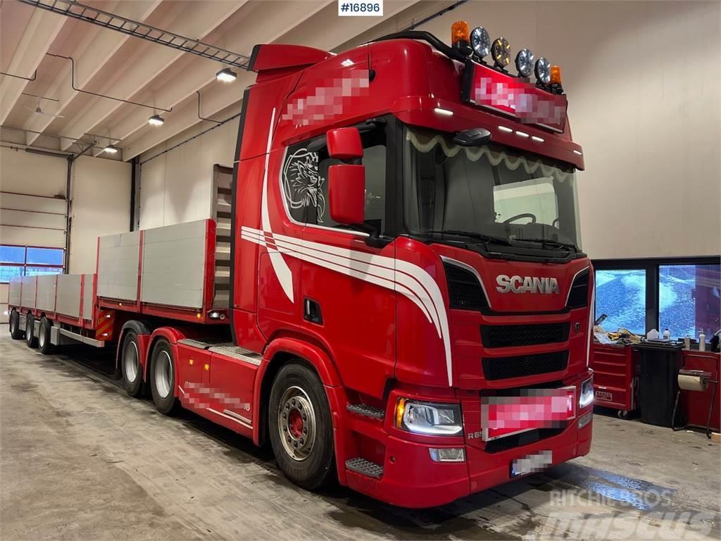 Scania R650 6x4 tow truck w/ hydraulics WATCH VIDEO Traktorske jedinice