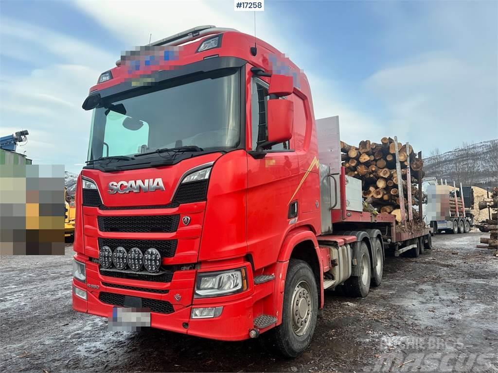 Scania R650 6x4 Tractor w/ Istrail Trailer. WATCH VIDEO Traktorske jedinice