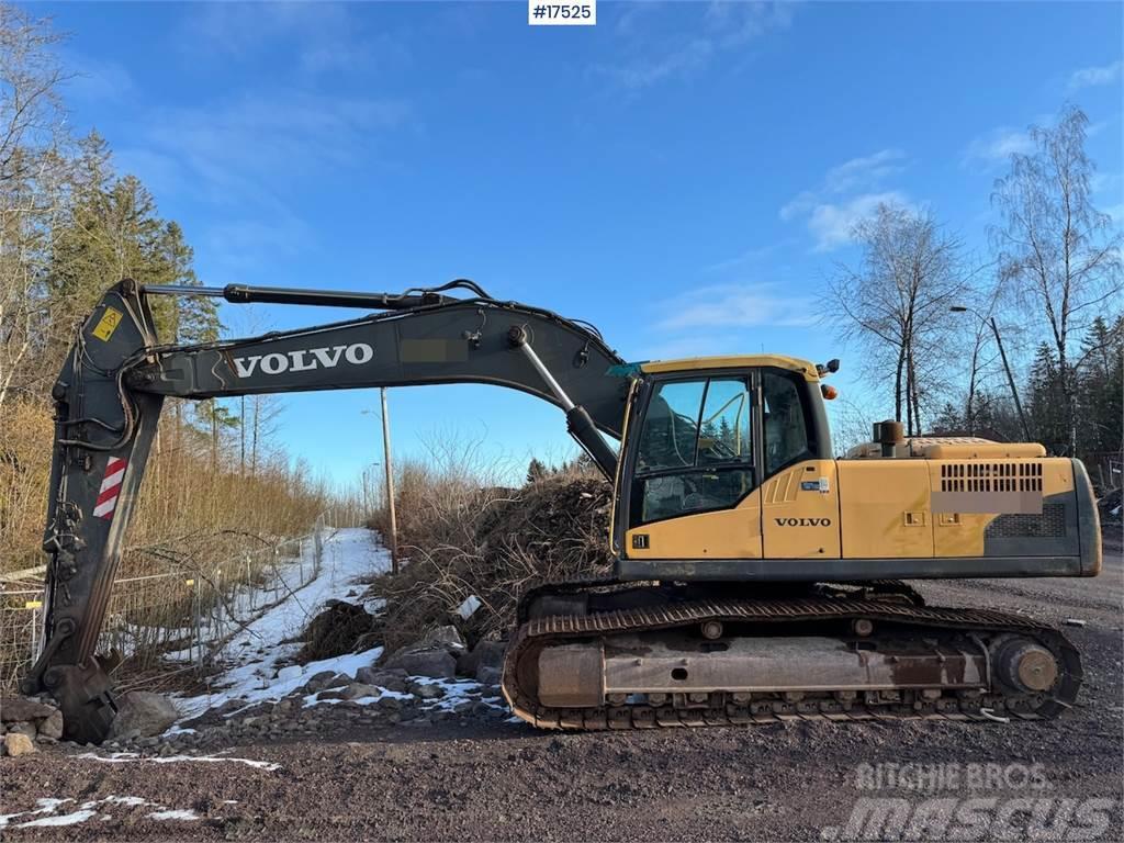 Volvo EC240CL Tracked excavator w/ bucket WATCH VIDEO Bageri gusjeničari