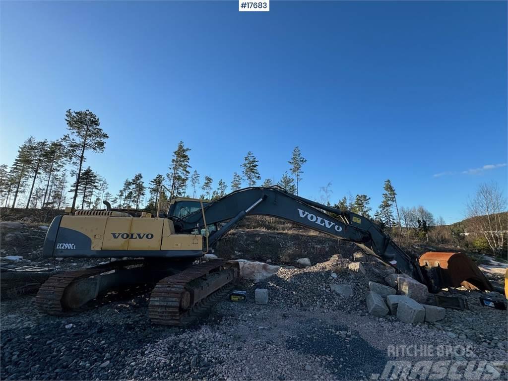 Volvo EC290CL Tracked excavator w/ digging bucket and ch Bageri gusjeničari