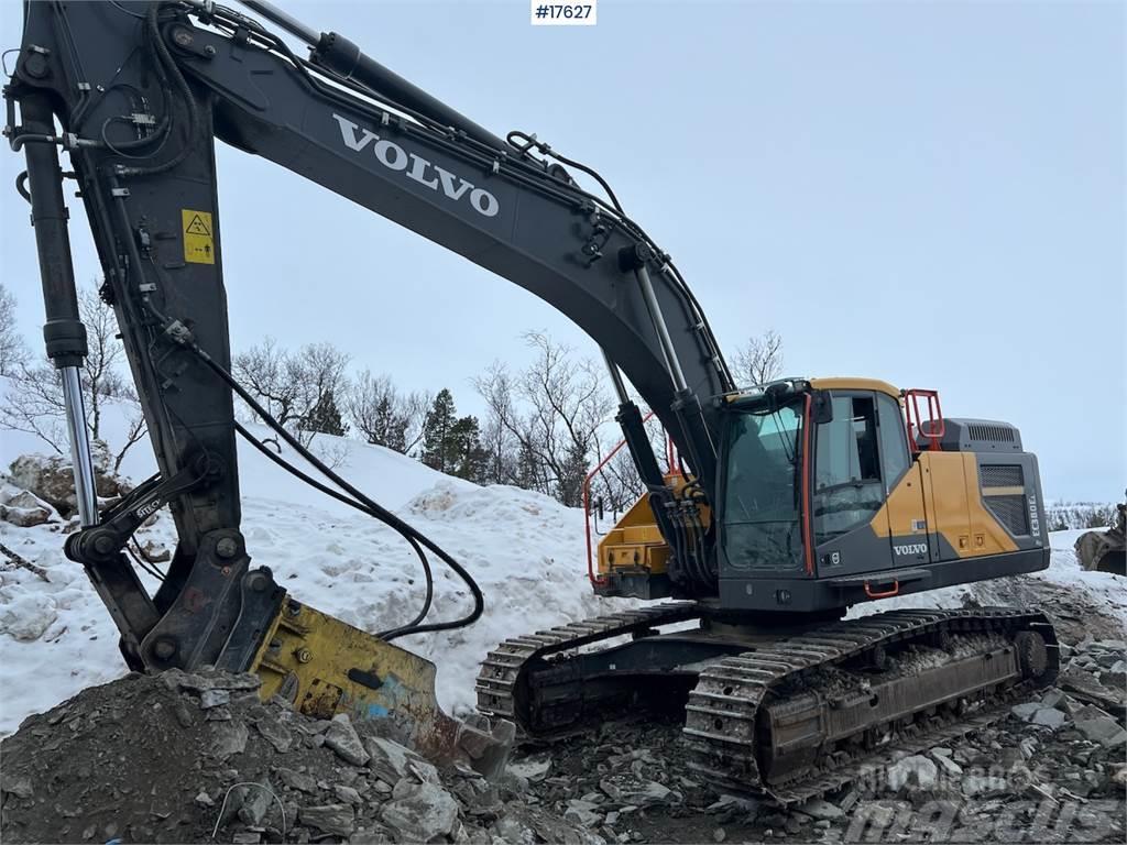 Volvo EC380EL excavator w/ 4370 hours WATCH VIDEO Bageri gusjeničari