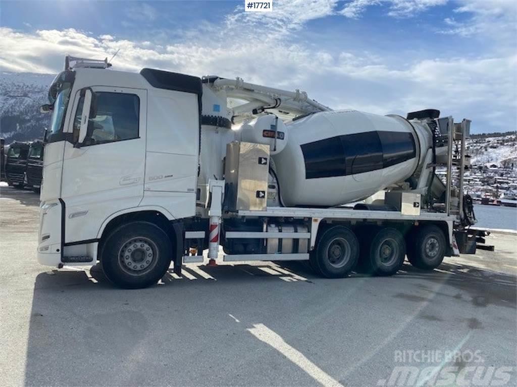 Volvo FH500 8x4 tridem combi truck w/ drum and pump Kamioni mikseri za beton