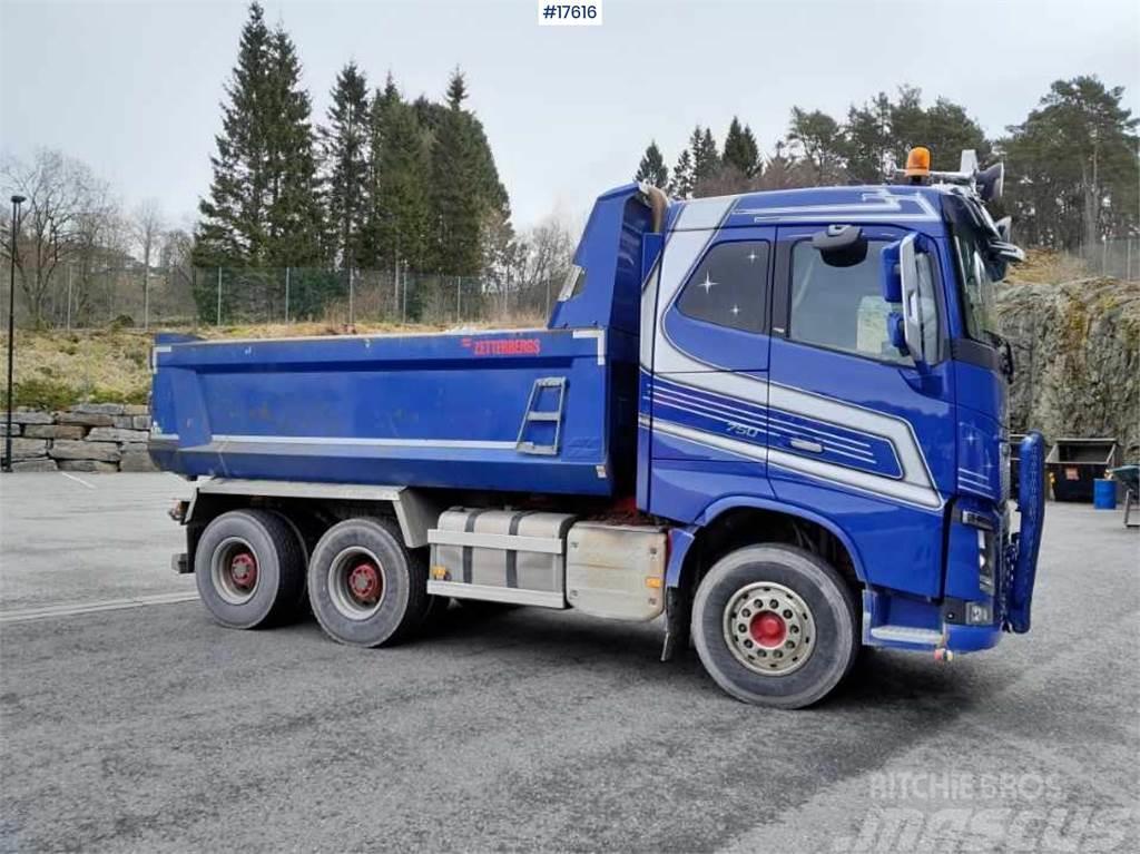 Volvo FH750 6x4 tipper Kiper kamioni