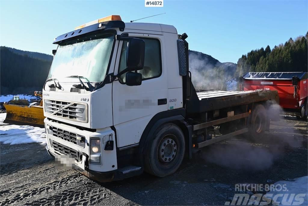 Volvo FM300 4x2 Machine freight/flatbed truck rep. objec Kamioni sa otvorenim sandukom