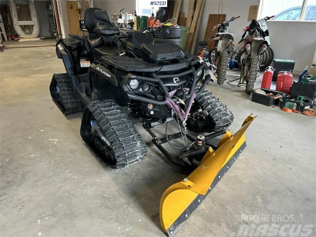 Can-am Outlander 1000 Max XTP with track kit, plow and sa Ostalo