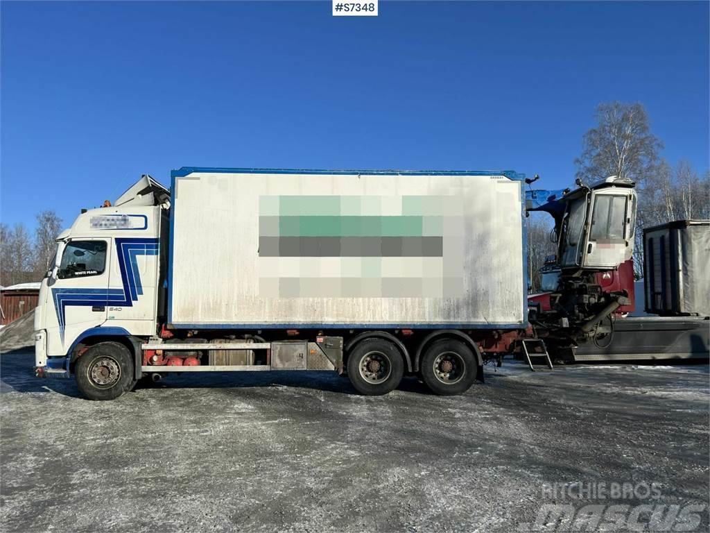 Volvo FH 6*4 Chip Truck with Palfinger crane Sanduk kamioni
