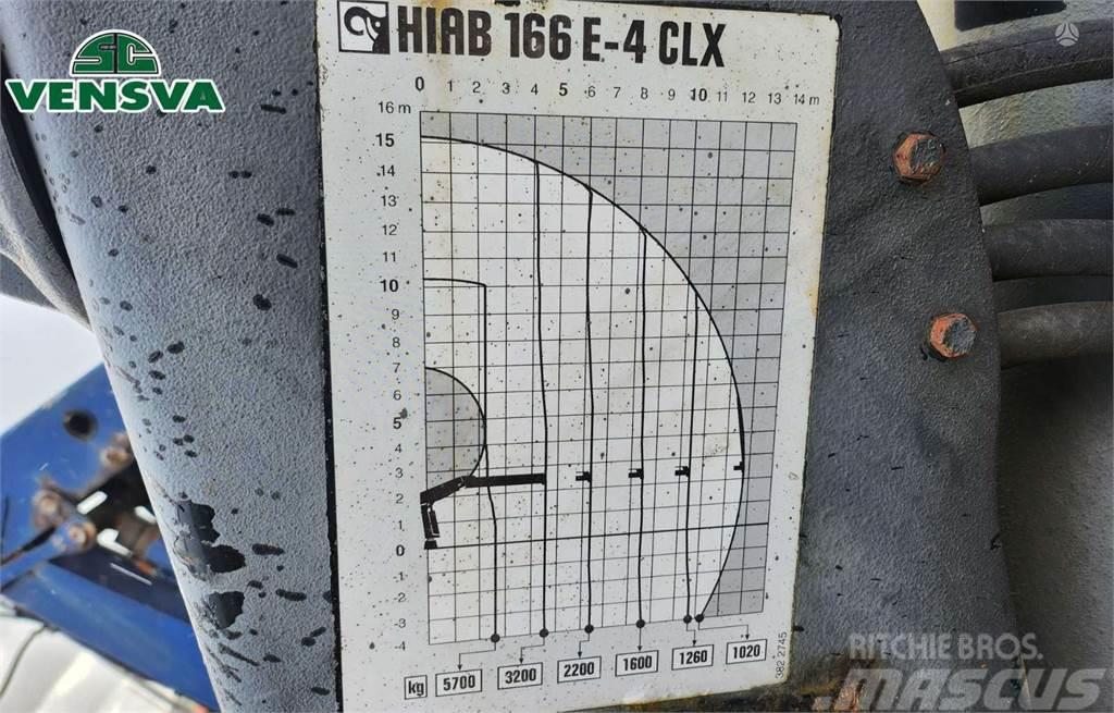 Hiab 166 E-4 CLX WITH REMOTE CONTRO Grabilice