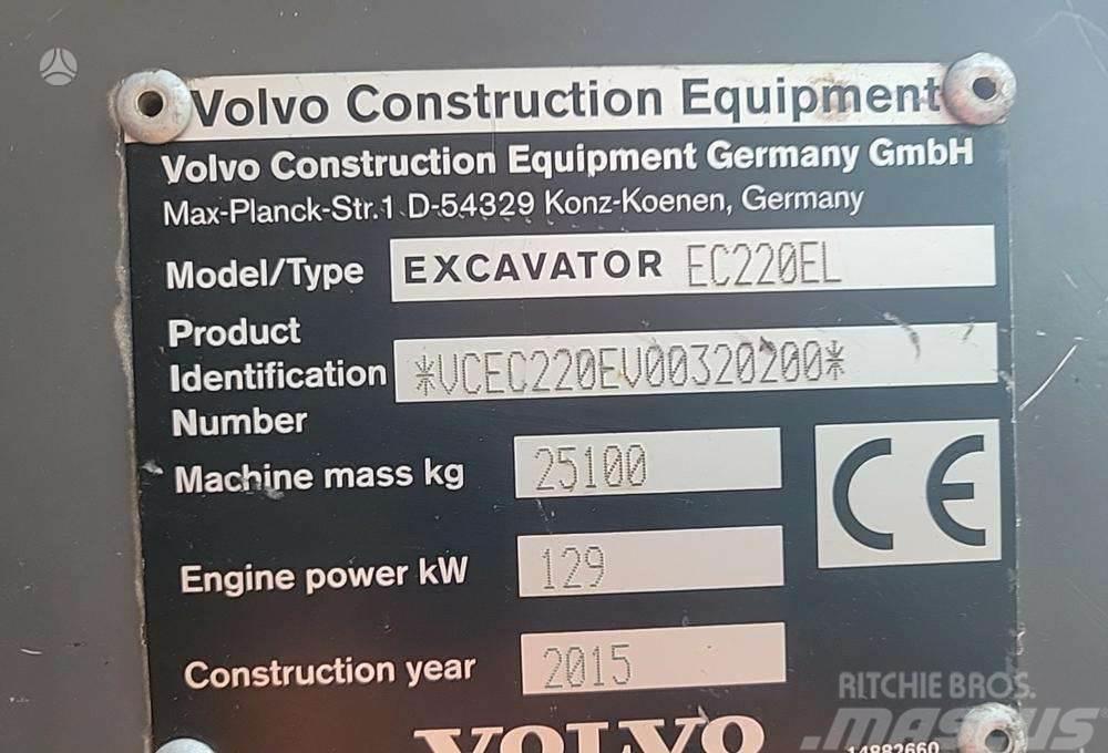 Volvo EC220E Bageri gusjeničari