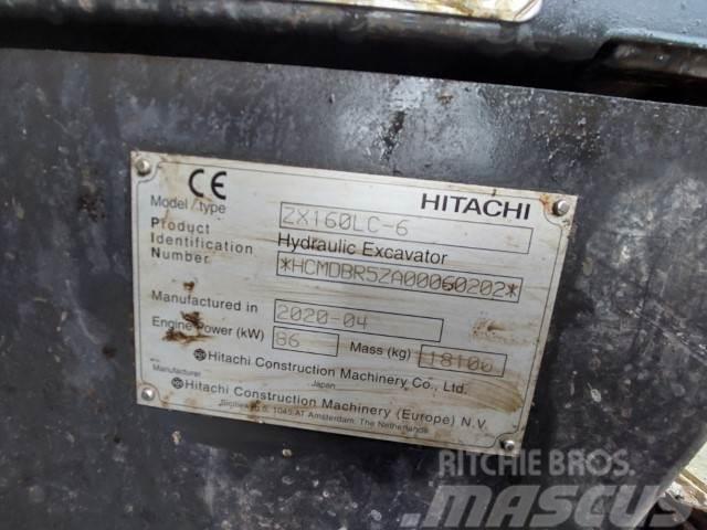 Hitachi ZX160 LC-6 Bageri gusjeničari