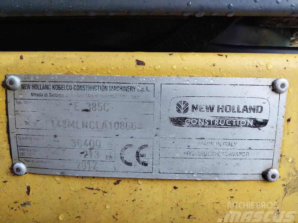 New Holland E385C Bageri gusjeničari
