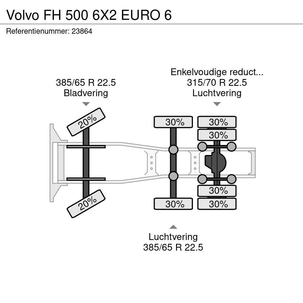 Volvo FH 500 6X2 EURO 6 Traktorske jedinice