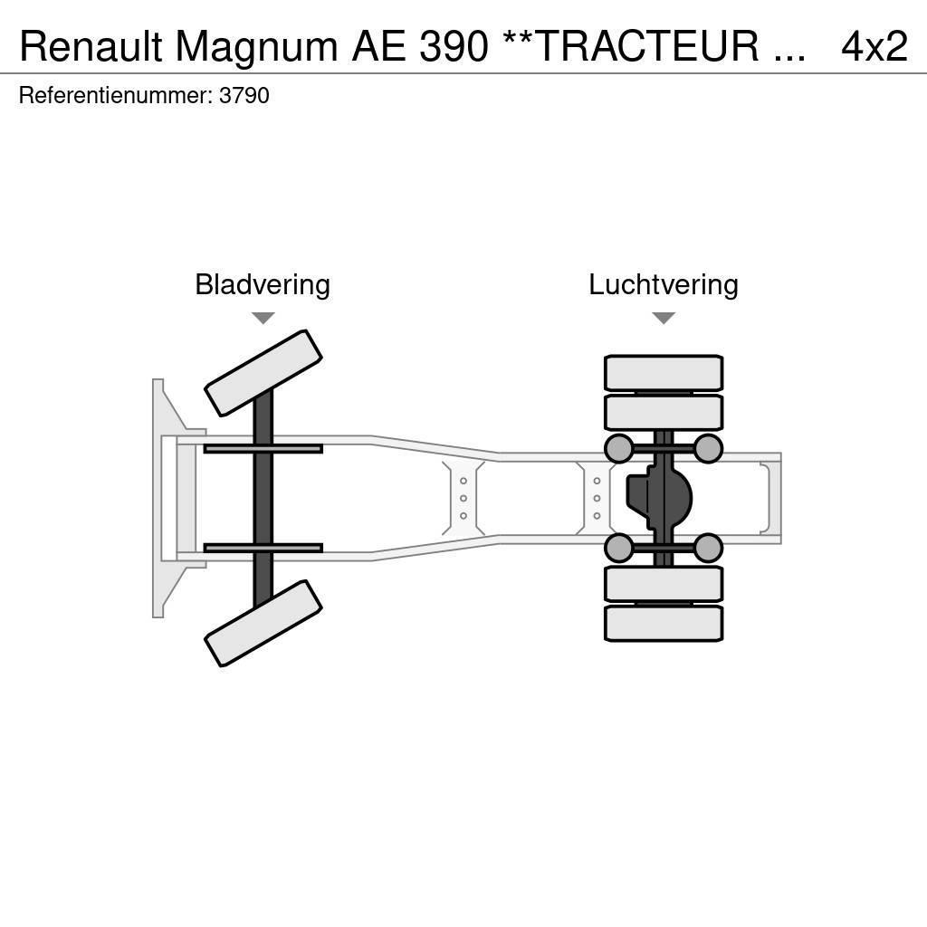 Renault Magnum AE 390 **TRACTEUR FRANCAIS-FRENCH TRUCK** Traktorske jedinice