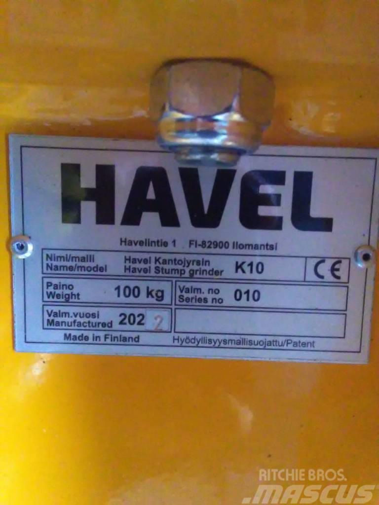  Havel K10 kantojyrsin 1,5-10 t koneisiin Planeri