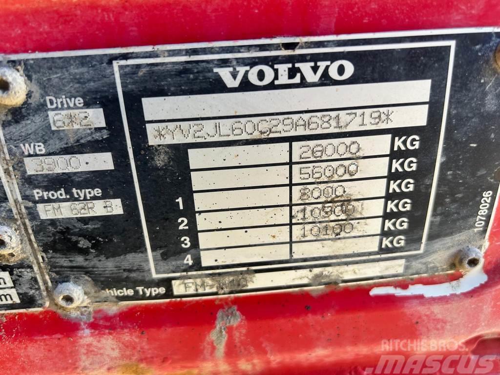 Volvo FM340 6X2 + ROPSONS+EURO5+BOX VIBRATION+FULL STEEL Kiper kamioni
