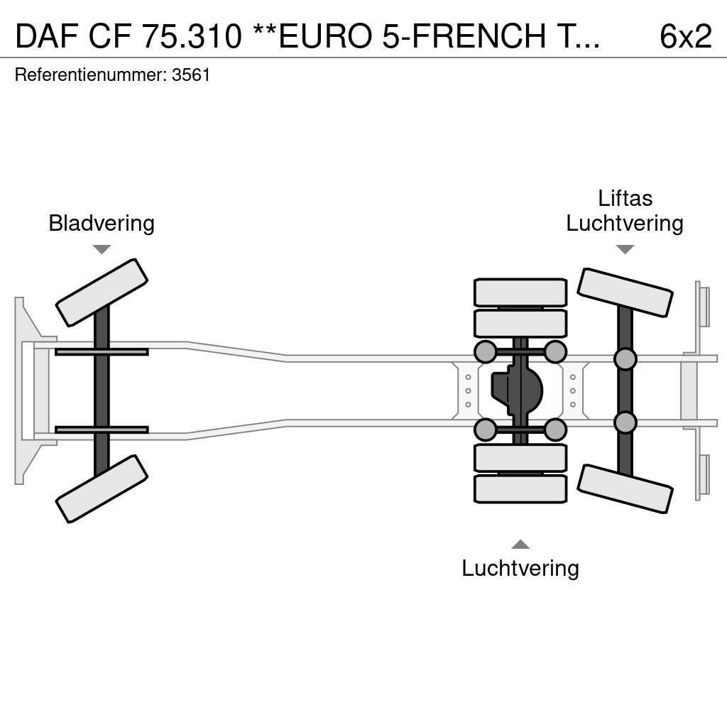 DAF CF 75.310 **EURO 5-FRENCH TRUCK** Kamioni za otpad