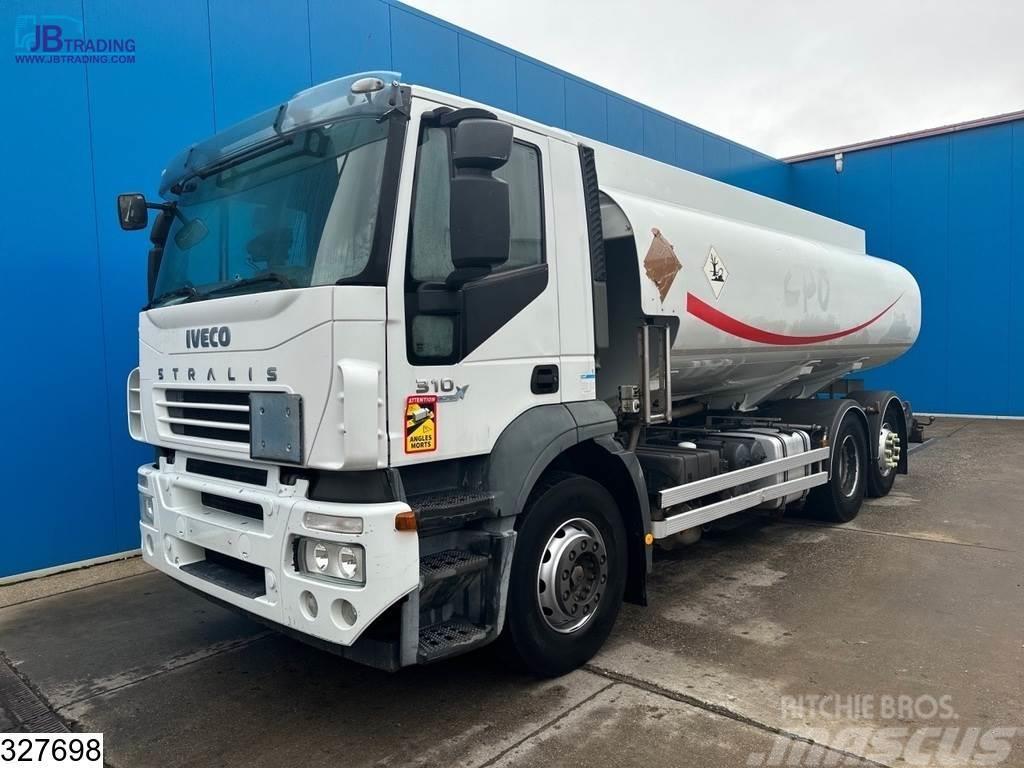 Iveco Stralis 310 FUEL, 6x2, AT, 18540 Liter, 5 Comp, Ma Kamioni cisterne