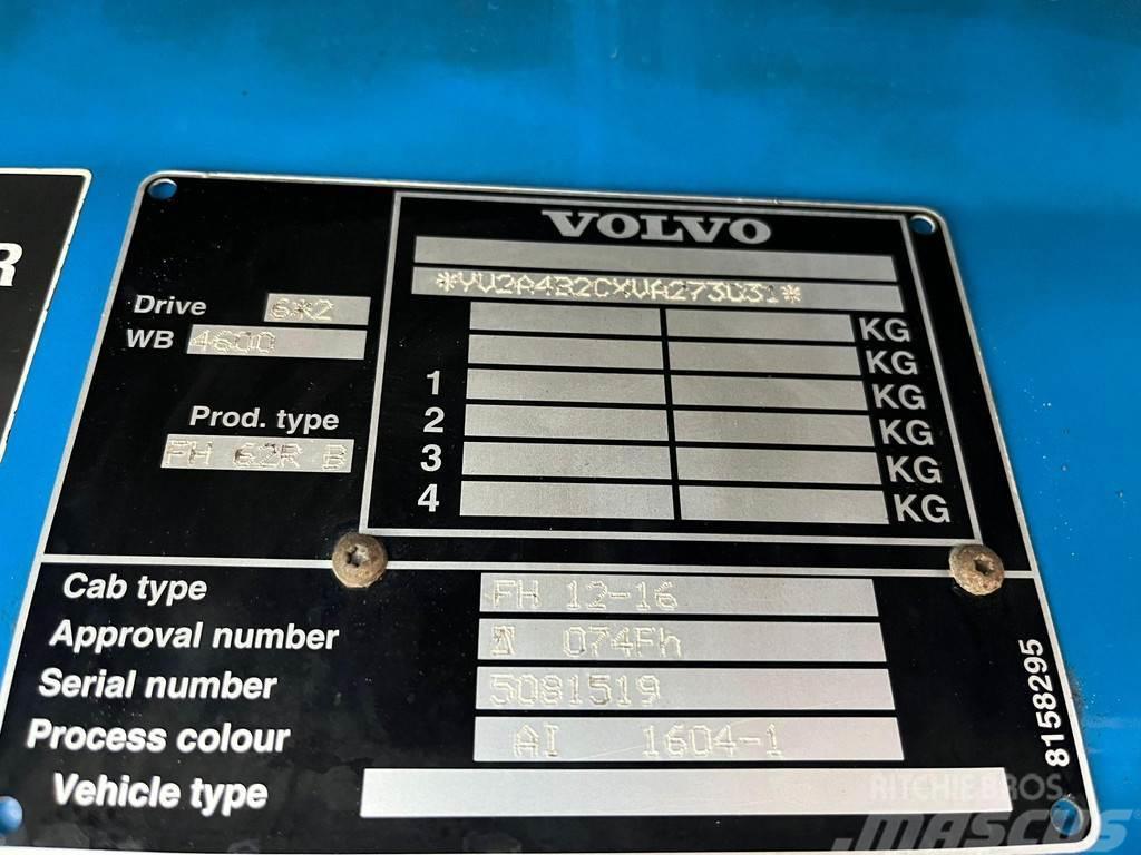Volvo FH12 380 6x2 INTERCONSULT TANK 11920 L Kombiji / vakuumski kamioni