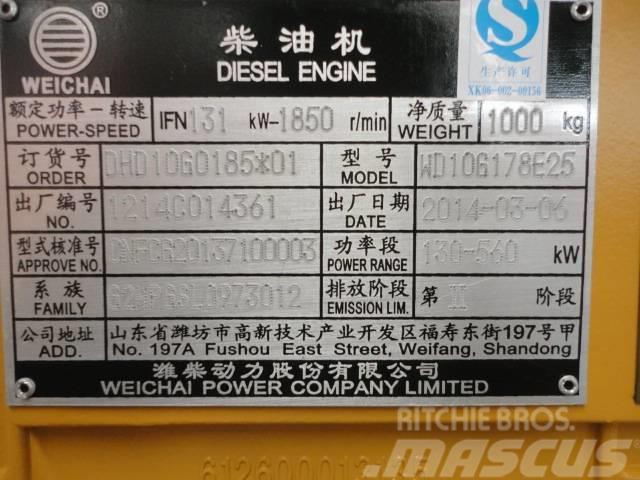 Weichai WD10G178E25 engine assy and parts Motori