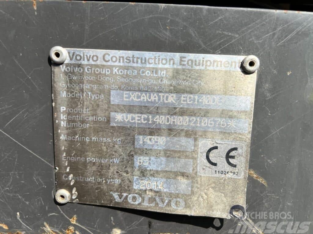 Volvo EC140DL Bageri gusjeničari