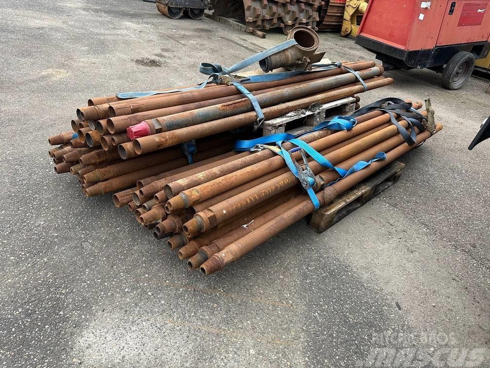  drilling pipe 75mm 3m long Bušilice (svrdla)