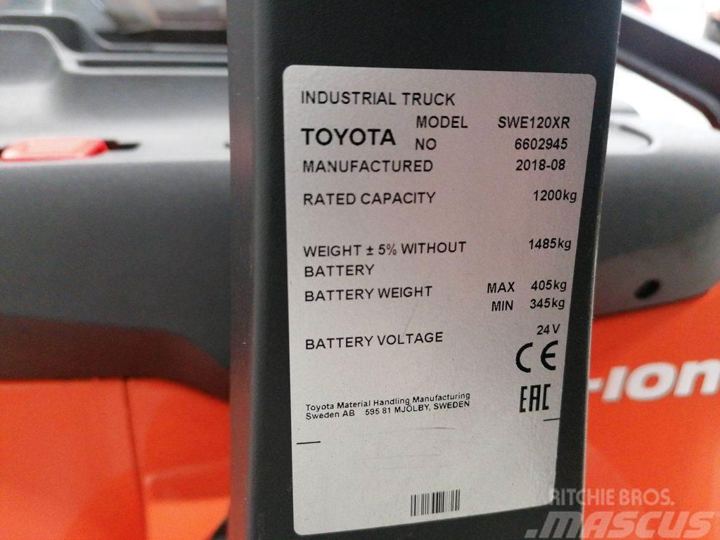 Toyota SWE120XR Li-ion Ručni električni viličar