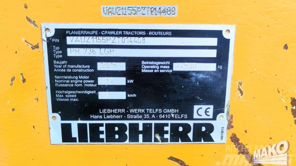 Liebherr PR 736 LGP Buldožeri gusjeničari