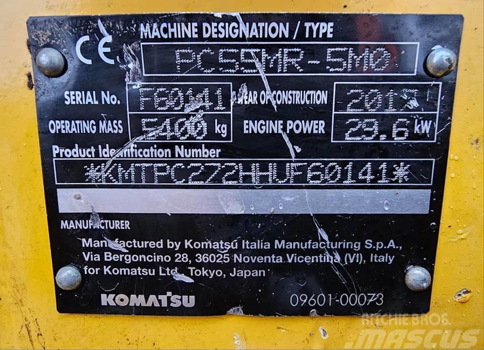Komatsu PC55 MR-5M0 Mini bageri <7t