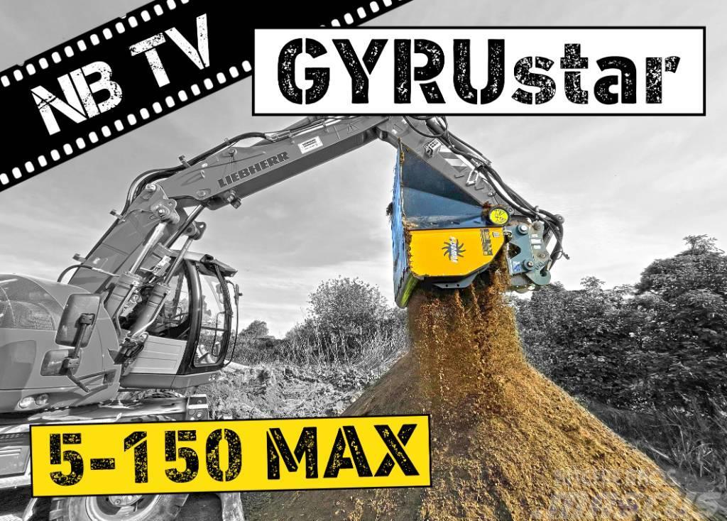 Gyru-Star  5-150MAX | Siebschaufel Radlader, Bagger Kašike / Korpe