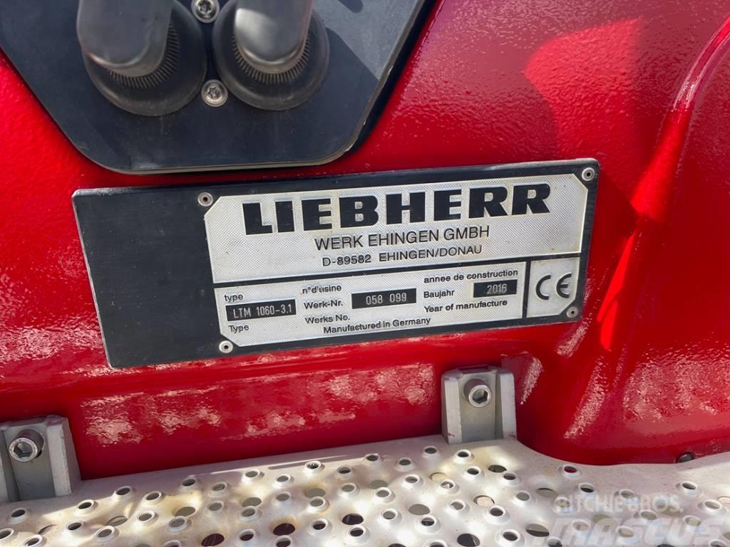 Liebherr LTM1060-3.1 Rabljene dizalice za težak teren