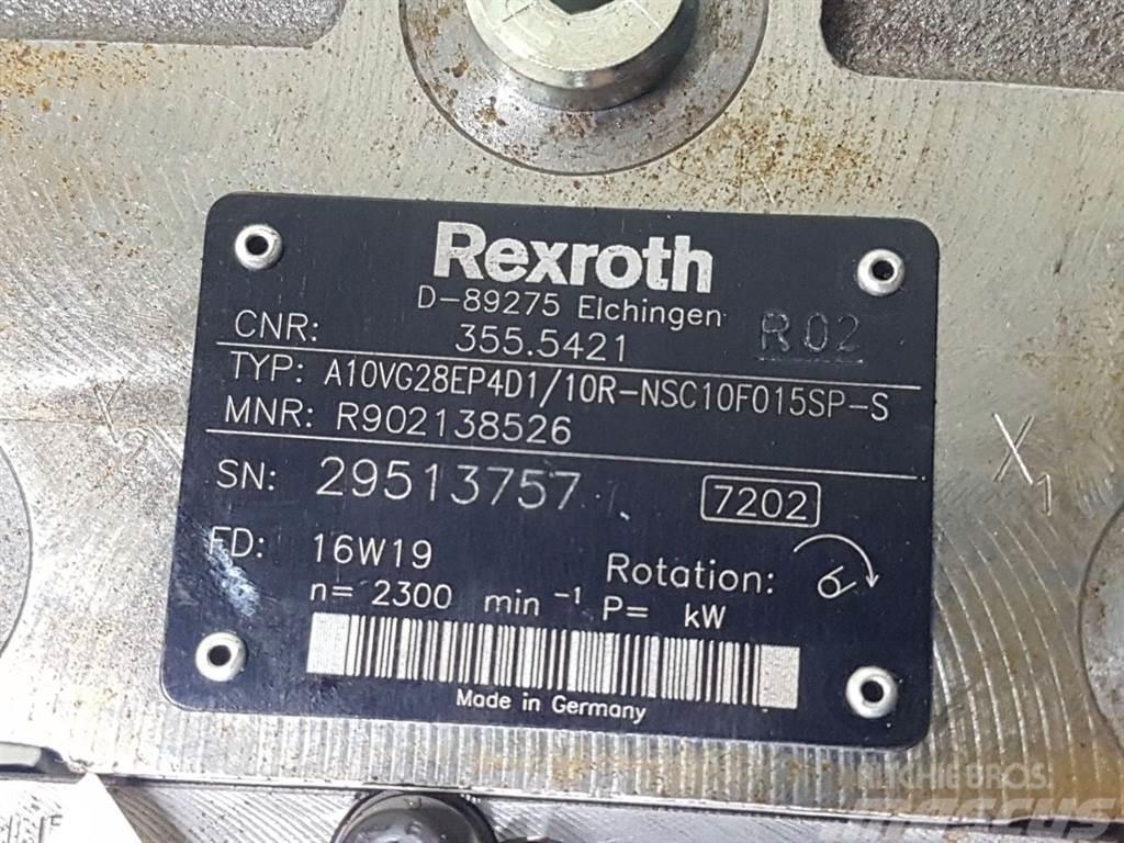 Rexroth A10VG28EP4D1/10R-Drive pump/Fahrpumpe/Rijpomp Hidraulika