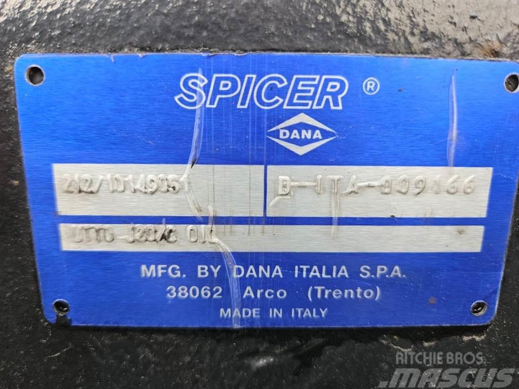 Spicer Dana 212/10149051 - Axle/Achse/As Osi