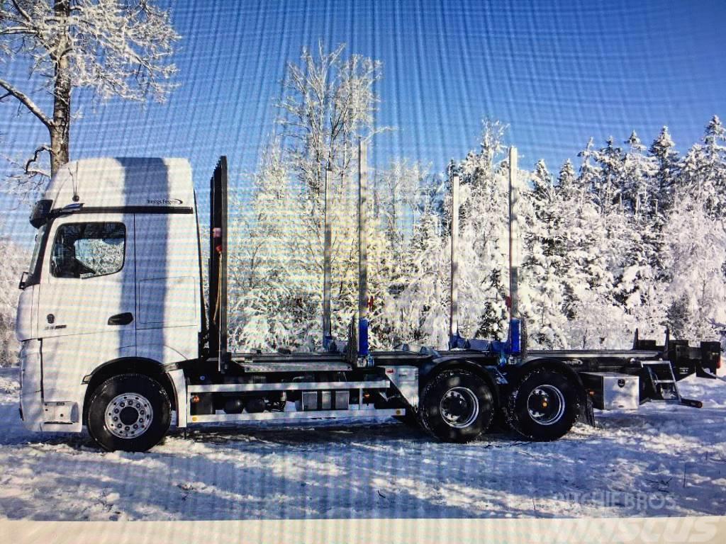 Mercedes-Benz Actros 3358 Timmerbil Kamioni za drva