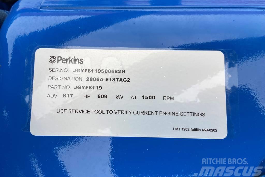 FG Wilson P715-3 - Perkins - 715 kVA Genset - DPX-16023-O Dizel agregati