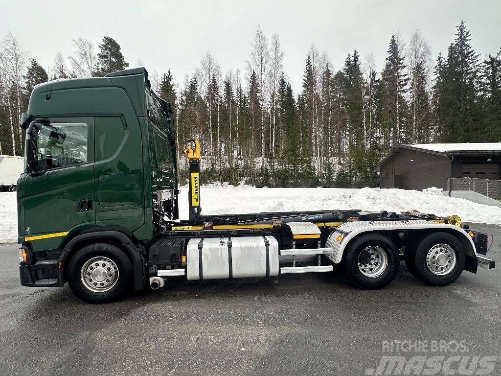 Scania S500 6x2*4 Marrel koukkulaitteella Rol kiper kamioni s kukama za dizanje